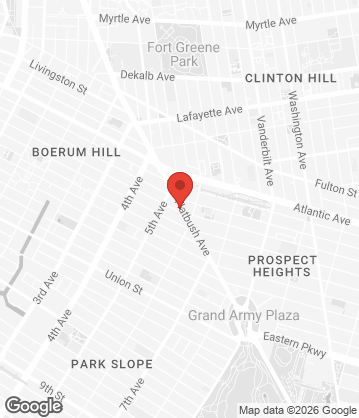 Map of Badshah Social - 212 Flatbush Ave, Brooklyn, NY, 11217, US